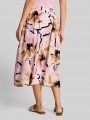 Tom Tailor High Waist Midi-Rock mit Taschen - Big Abstract Flower Print
