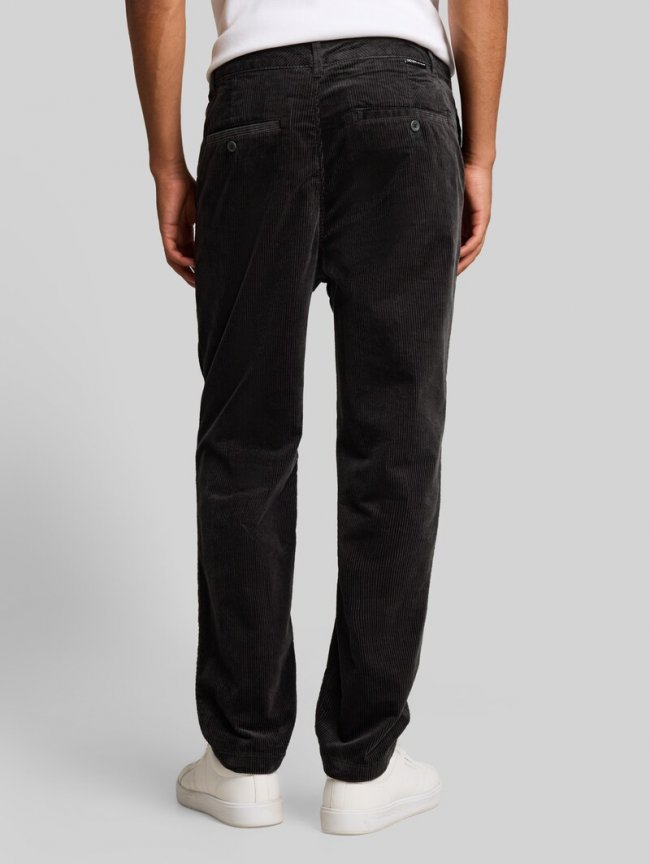 Tom Tailor Relaxed Fit Cordhose - Coal Grey Tom Tailor Relaxed Fit Cordhose - Coal Grey