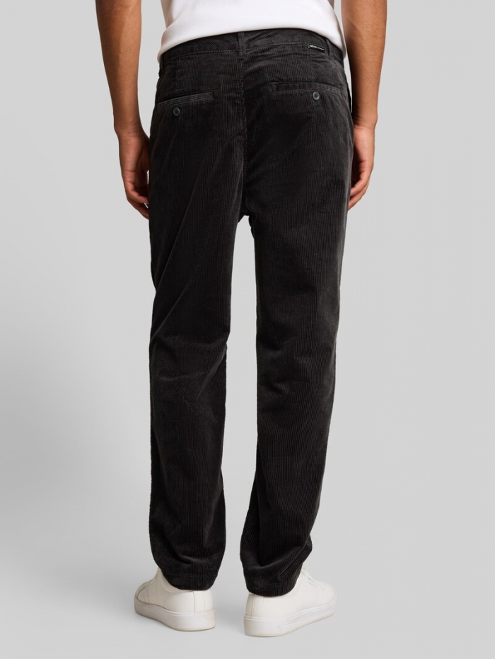 Tom Tailor Relaxed Fit Cordhose - Coal Grey Tom Tailor Relaxed Fit Cordhose - Coal Grey