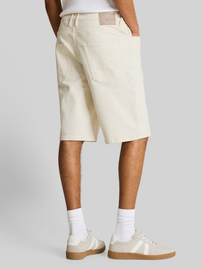 Tom Tailor TTWAYLEN RELAXED Jeans Shorts - Raw Offwhite Denim Tom Tailor TTWAYLEN RELAXED Jeans Shorts - Raw Offwhite Denim