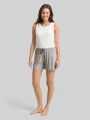 Tom Tailor Pyjama-Shorts mit Leo-Print - Grey-medium-allover Tom Tailor Pyjama-Shorts mit Leo-Print - Grey-medium-allover