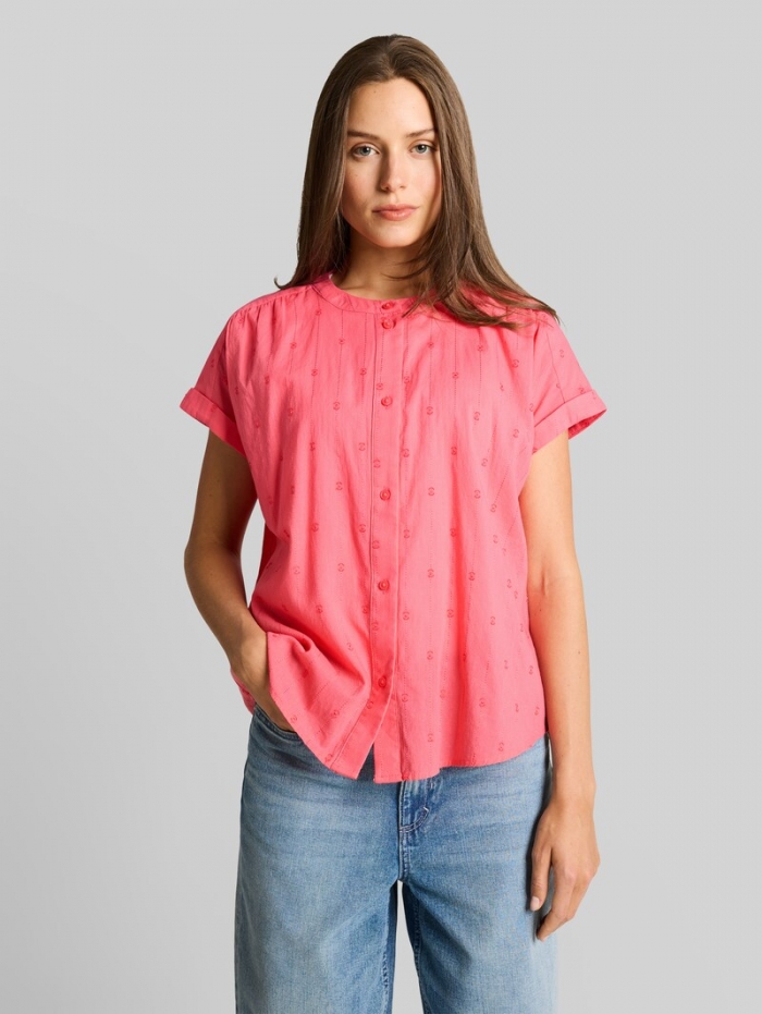 Tom Tailor Loose Fit Bluse - Soft Coral Pink Tom Tailor Loose Fit Bluse - Soft Coral Pink