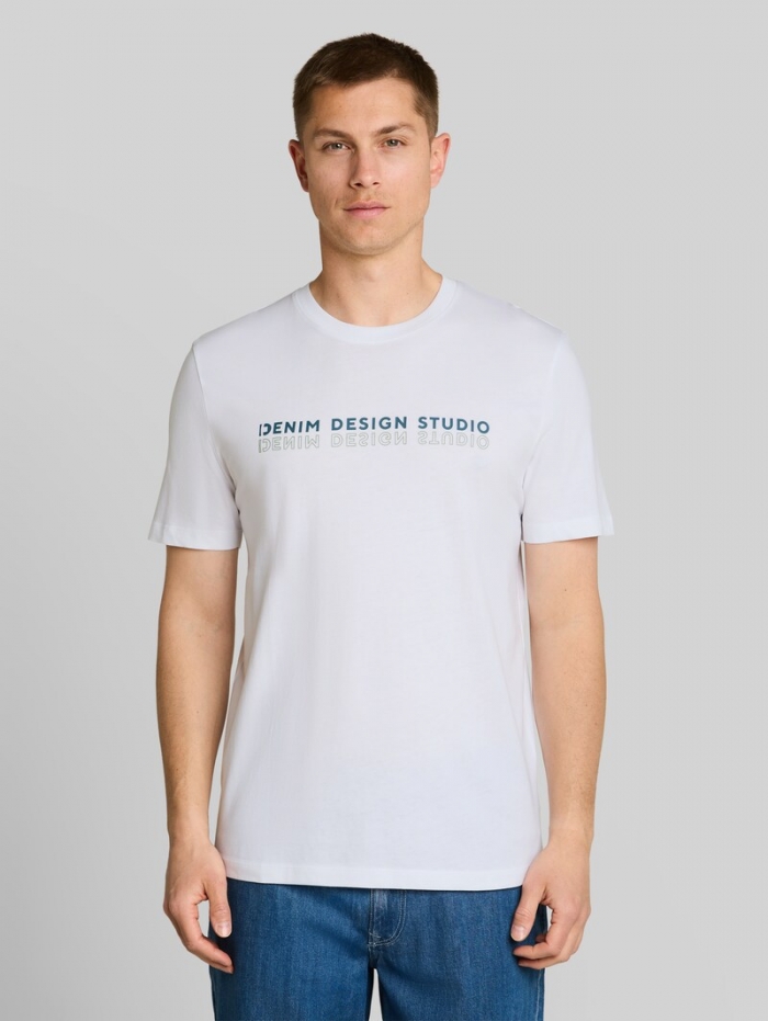 Tom Tailor T-Shirt mit Print - White Tom Tailor T-Shirt mit Print - White