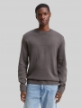 Tom Tailor Strickpullover mit Rundhalsausschnitt - Classic Mid Grey Tom Tailor Strickpullover mit Rundhalsausschnitt - Classic Mid Grey