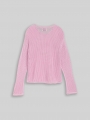 Tom Tailor Cropped Strickpullover - Cold Pink Tom Tailor Cropped Strickpullover - Cold Pink