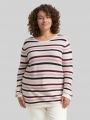 Tom Tailor Plus Size - Strickpullover aus Bio-Baumwolle - Rose Ottoman Knit Tom Tailor Plus Size - Strickpullover aus Bio-Baumwolle - Rose Ottoman Knit