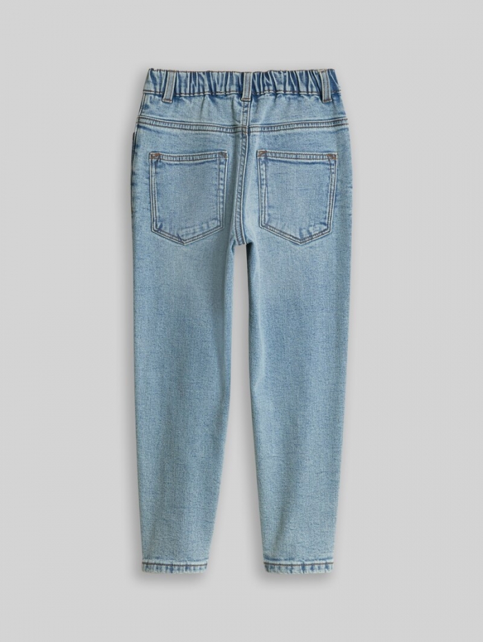 Tom Tailor Relaxed Jeans mit Stretch - Used Light Stone Blue Denim Tom Tailor Relaxed Jeans mit Stretch - Used Light Stone Blue Denim