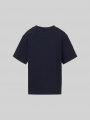 Tom Tailor Cropped T-Shirt mit Rippstruktur - Sky Captain Blue Tom Tailor Cropped T-Shirt mit Rippstruktur - Sky Captain Blue