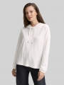 Tom Tailor Langarmshirt mit Kapuze - Whisper White Tom Tailor Langarmshirt mit Kapuze - Whisper White