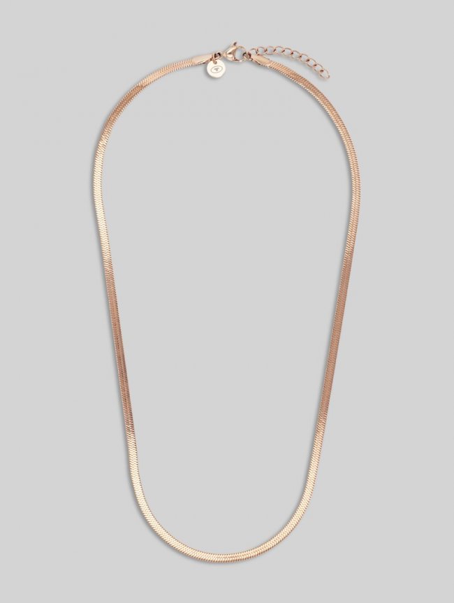 Tom Tailor Halskette aus Edelstahl rosé - Rose Gold Tom Tailor Halskette aus Edelstahl rosé - Rose Gold