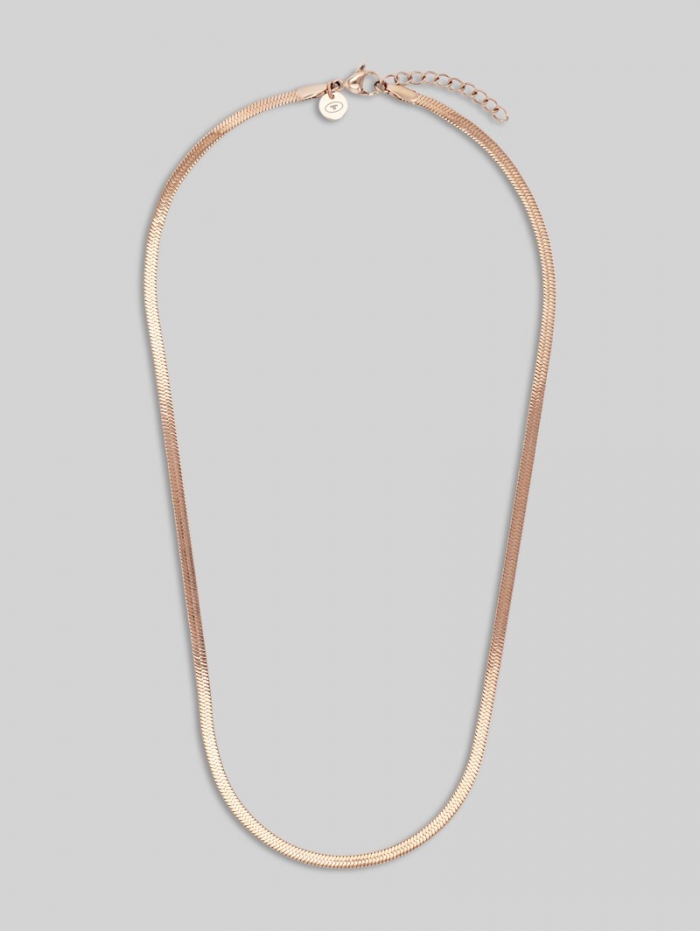 Tom Tailor Halskette aus Edelstahl rosé - Rose Gold Tom Tailor Halskette aus Edelstahl rosé - Rose Gold