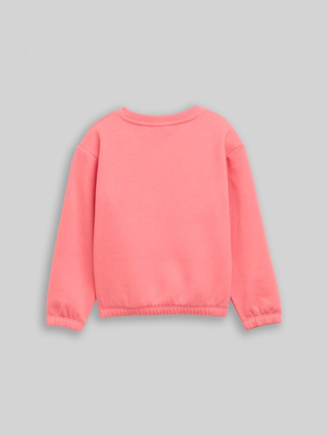 Tom Tailor Cropped Sweatshirt mit Wendepailletten - Pink Dream Tom Tailor Cropped Sweatshirt mit Wendepailletten - Pink Dream