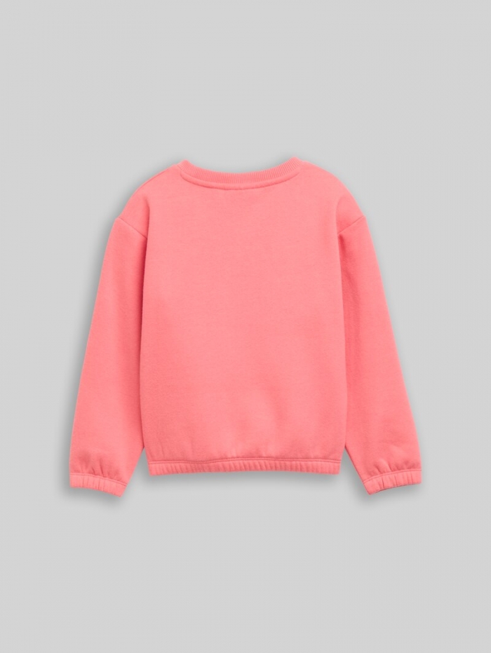 Tom Tailor Cropped Sweatshirt mit Wendepailletten - Pink Dream Tom Tailor Cropped Sweatshirt mit Wendepailletten - Pink Dream