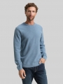 Tom Tailor Strickpullover aus Baumwolle - Faded Blue Melange