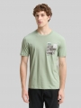 Tom Tailor T-Shirt mit Fotoprint - Fresh Mint Green Tom Tailor T-Shirt mit Fotoprint - Fresh Mint Green