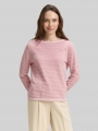 Tom Tailor Strickpullover mit Streifen - Rose Bubble Knit Stripe Tom Tailor Strickpullover mit Streifen - Rose Bubble Knit Stripe