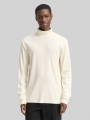 Tom Tailor Rollkragenshirt mit Rippstruktur - Wool White Tom Tailor Rollkragenshirt mit Rippstruktur - Wool White