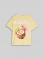 Tom Tailor Oversize T-Shirt mit Rückenprint - Light Yellow Tom Tailor Oversize T-Shirt mit Rückenprint - Light Yellow