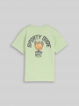 Tom Tailor Oversize T-Shirt mit Rückenprint - Frozen Lime Green Tom Tailor Oversize T-Shirt mit Rückenprint - Frozen Lime Green