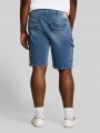 Tom Tailor Plus Size - Cargo Jeans Shorts - Used Mid Stone Blue Denim Tom Tailor Plus Size - Cargo Jeans Shorts - Used Mid Stone Blue Denim