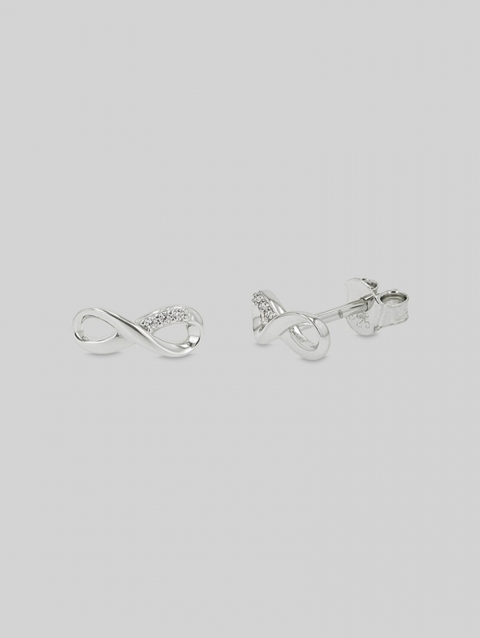 Tom Tailor Ohrstecker Silber 925 - Stein Zirkonia weiß - Silver Tom Tailor Ohrstecker Silber 925 - Stein Zirkonia weiß - Silver
