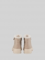 Tom Tailor Gefütterte Stiefeletten mit Fellimitat - Cream