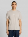 Tom Tailor Relaxed Fit T-Shirt aus Baumwolle - Light Dove Grey Tom Tailor Relaxed Fit T-Shirt aus Baumwolle - Light Dove Grey