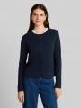 Tom Tailor Cardigan mit Seidenanteil - Sky Captain Blue Tom Tailor Cardigan mit Seidenanteil - Sky Captain Blue