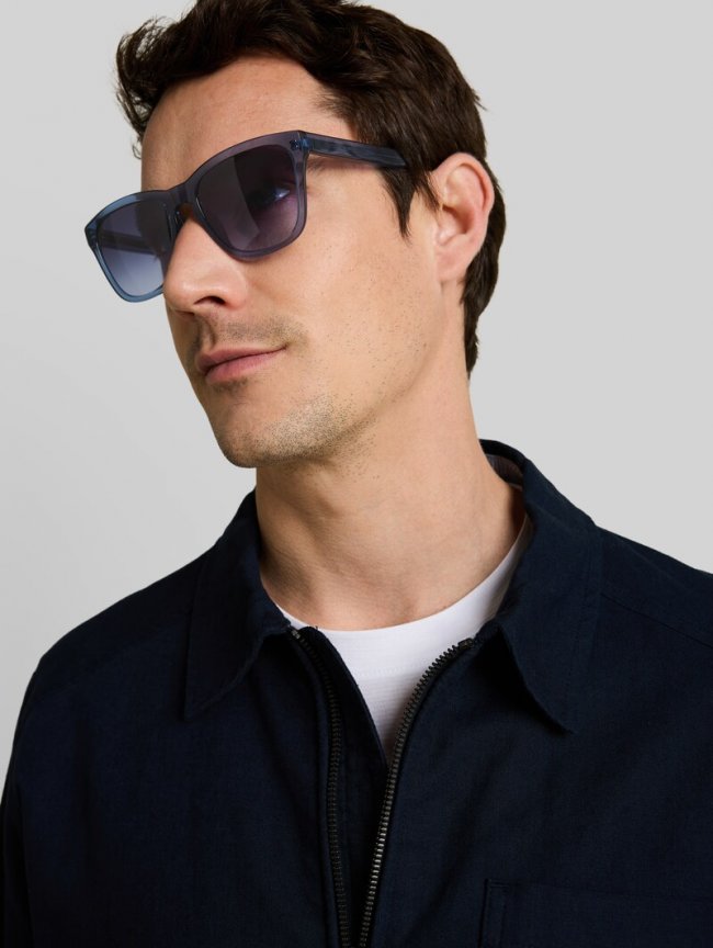 Tom Tailor Karree Sonnenbrille aus Acetate Renew UV400 - Blue Tom Tailor Karree Sonnenbrille aus Acetate Renew UV400 - Blue