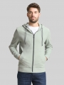 Tom Tailor Basic Hoodie Sweatjacke - Soft Greyish Green Tom Tailor Basic Hoodie Sweatjacke - Soft Greyish Green