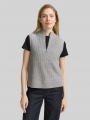 Tom Tailor Troyer Pullunder - Medium Silver Grey Melange Tom Tailor Troyer Pullunder - Medium Silver Grey Melange