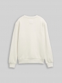Tom Tailor Sweatshirt mit Badge-Detail - Greyish White Tom Tailor Sweatshirt mit Badge-Detail - Greyish White