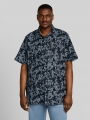 Tom Tailor Plus Size - Kurzarmhemd mit Muster - Navy Irregular Design Tom Tailor Plus Size - Kurzarmhemd mit Muster - Navy Irregular Design