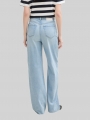 Tom Tailor TTLINOU WIDE Jeans - Clean Light Stone Blue Denim Tom Tailor TTLINOU WIDE Jeans - Clean Light Stone Blue Denim