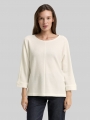 Tom Tailor Loose Fit Langarmshirt mit Fledermausärmeln - Whisper White Tom Tailor Loose Fit Langarmshirt mit Fledermausärmeln - Whisper White