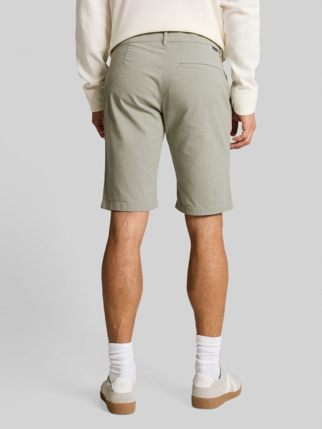 Tom Tailor TTSLIM Chino Shorts - Greyish Shadow Olive Tom Tailor TTSLIM Chino Shorts - Greyish Shadow Olive