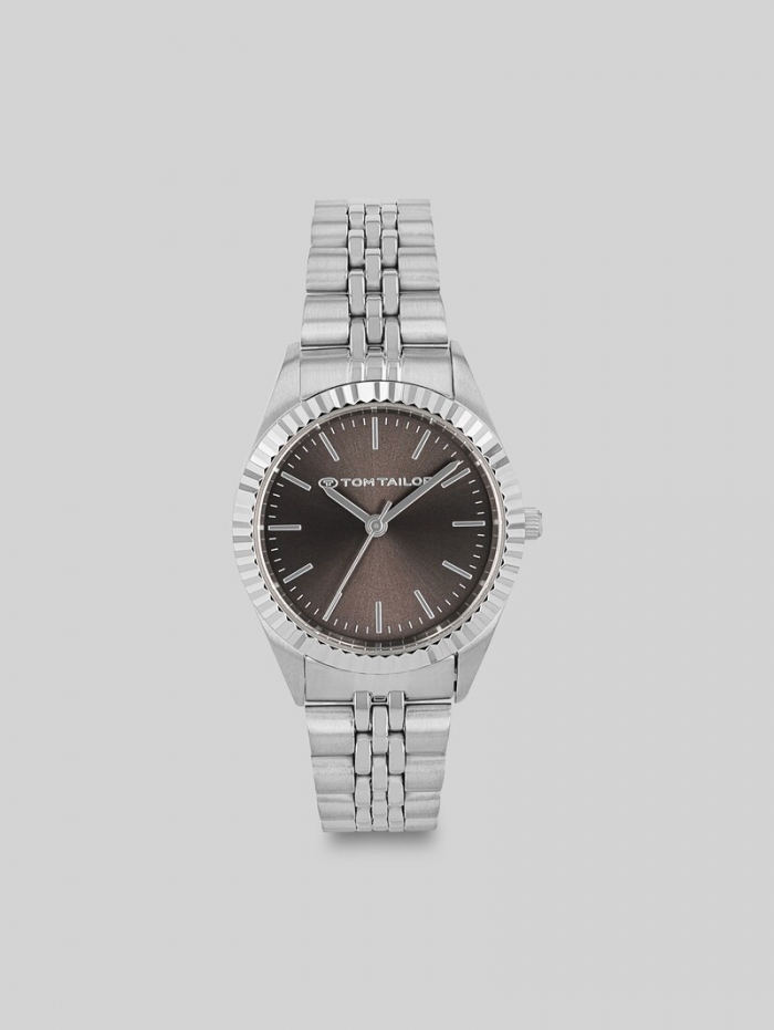 Tom Tailor Armbanduhr aus Edelstahl silber mit 31mm - Silver Tom Tailor Armbanduhr aus Edelstahl silber mit 31mm - Silver