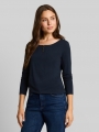 Tom Tailor Slim Fit Langarmshirt mit Knopfleiste - Sky Captain Blue Tom Tailor Slim Fit Langarmshirt mit Knopfleiste - Sky Captain Blue