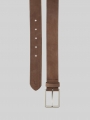Tom Tailor TTCHARLIE Ledergürtel mit eckiger Dornschließe - Brown Uni Tom Tailor TTCHARLIE Ledergürtel mit eckiger Dornschließe - Brown Uni