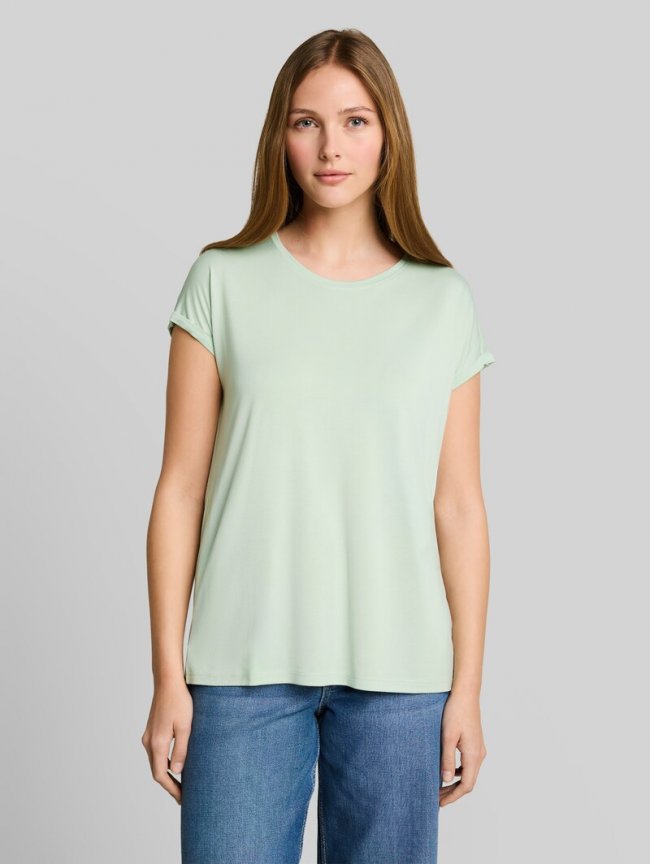 Tom Tailor Loose Fit T-Shirt - Light Matcha Green Tom Tailor Loose Fit T-Shirt - Light Matcha Green