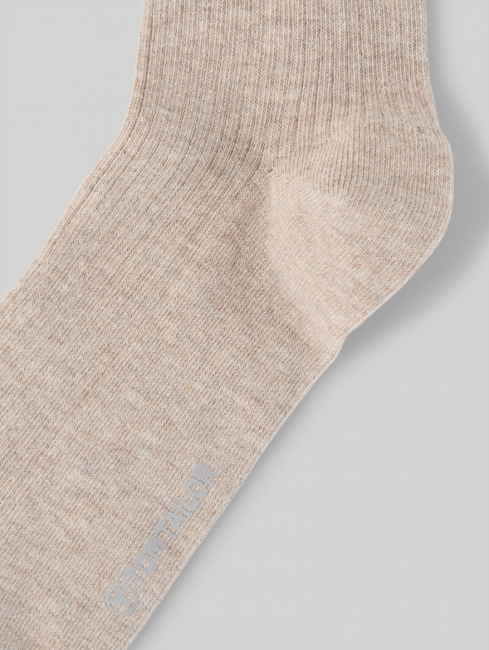 Tom Tailor Socken im 2er-Pack - Beige Tom Tailor Socken im 2er-Pack - Beige