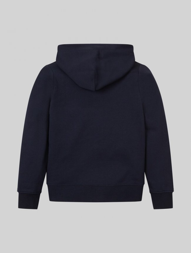 Tom Tailor Hoodie Sweatjacke mit Print - Sky Captain Blue Tom Tailor Hoodie Sweatjacke mit Print - Sky Captain Blue