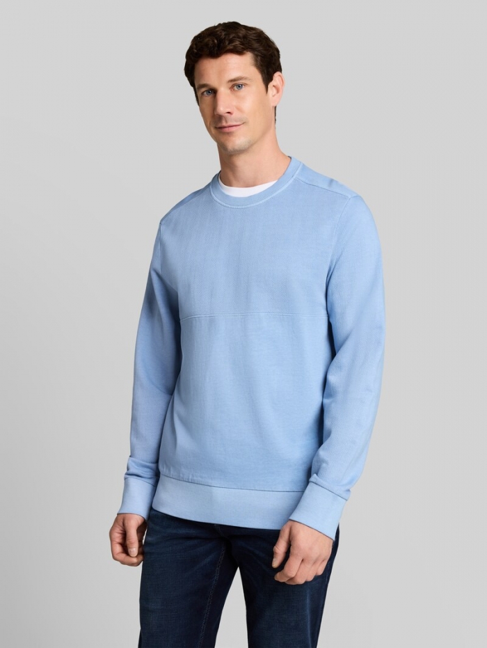 Tom Tailor Sweatshirt im Used-Look - Pale Blue Tom Tailor Sweatshirt im Used-Look - Pale Blue