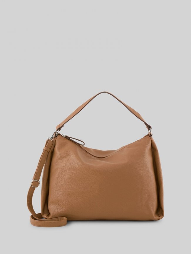 Tom Tailor TTCASSIA L Beuteltasche aus Lederimitat - Camel / Camel Nature