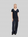 Tom Tailor T-Shirt mit V-Ausschnitt im 2er-Pack - Sky Captain Blue Tom Tailor T-Shirt mit V-Ausschnitt im 2er-Pack - Sky Captain Blue