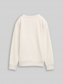 Tom Tailor Basic Sweatshirt - Greyish White Tom Tailor Basic Sweatshirt - Greyish White
