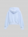 Tom Tailor Cropped Hoodie Sweatshirt - Pale Morning Blue Tom Tailor Cropped Hoodie Sweatshirt - Pale Morning Blue