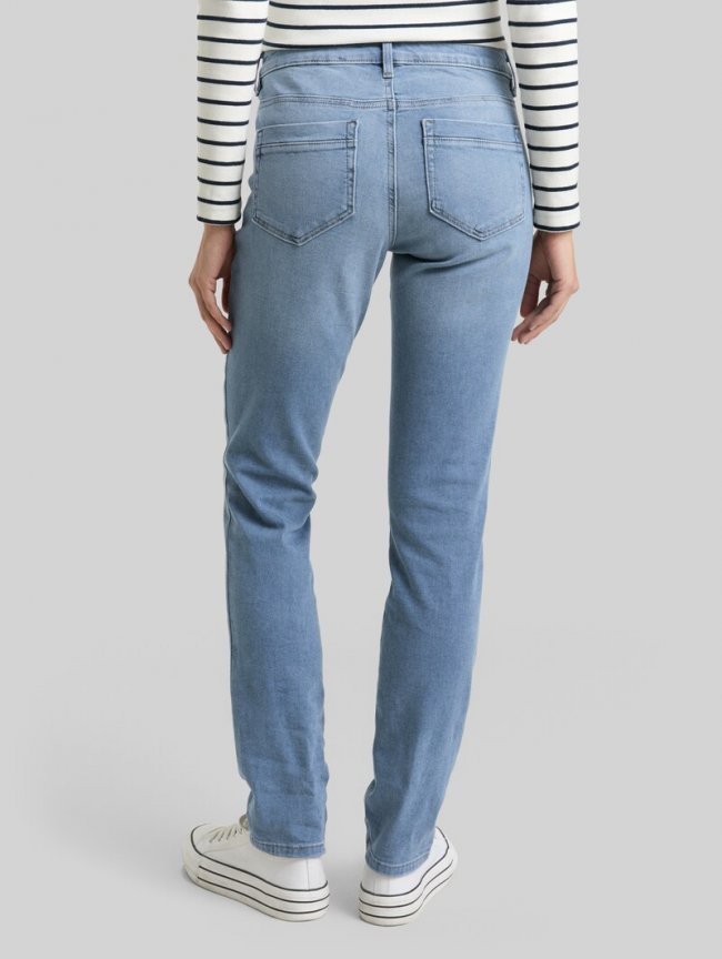 Tom Tailor TTLENE SLIM Jeans mit Stretch - Blue Grey Denim Tom Tailor TTLENE SLIM Jeans mit Stretch - Blue Grey Denim