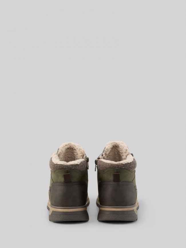 Tom Tailor Wasserfeste Boots mit Fütterung - Khaki Tom Tailor Wasserfeste Boots mit Fütterung - Khaki