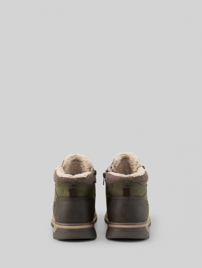 Tom Tailor Wasserfeste Boots mit Fütterung - Khaki Tom Tailor Wasserfeste Boots mit Fütterung - Khaki